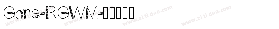 Gone-RGWM字体转换