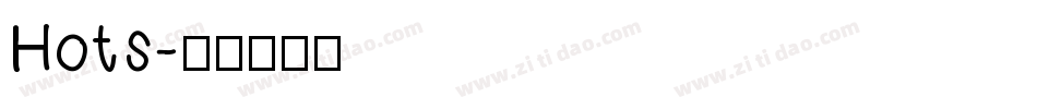 Hots字体转换