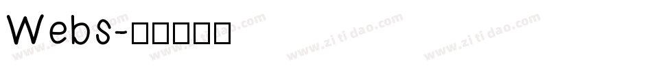 Webs字体转换