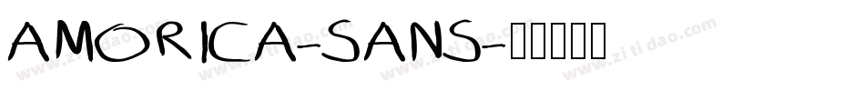 AMORICA-SANS字体转换