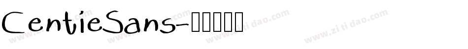 CentieSans字体转换