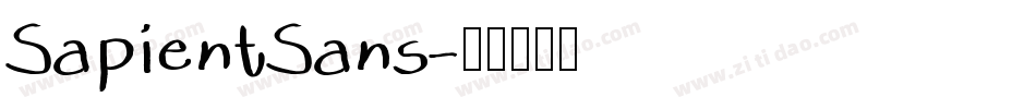 SapientSans字体转换