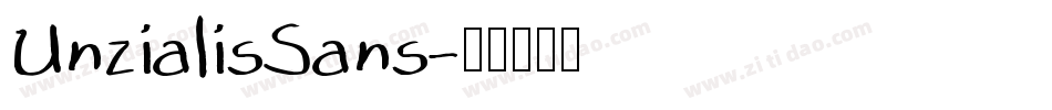 UnzialisSans字体转换