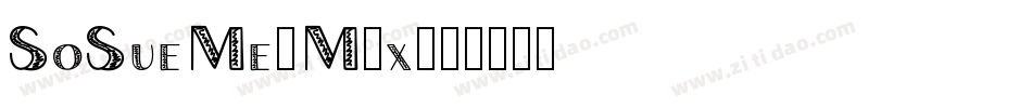 SoSueMe-M8x字体转换
