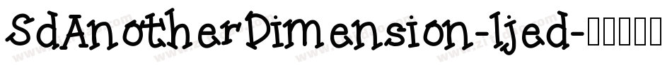 SdAnotherDimension-ljed字体转换