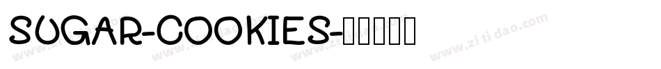 SUGAR-COOKIES字体转换