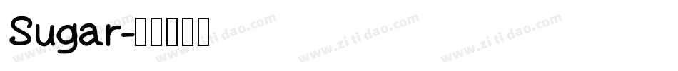 Sugar字体转换
