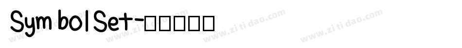 SymbolSet字体转换