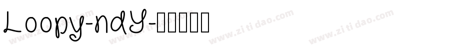 Loopy-ndY字体转换