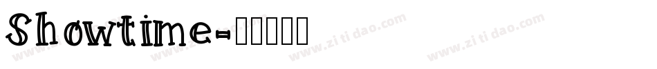 Showtime字体转换