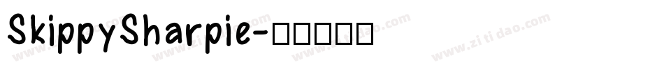 SkippySharpie字体转换