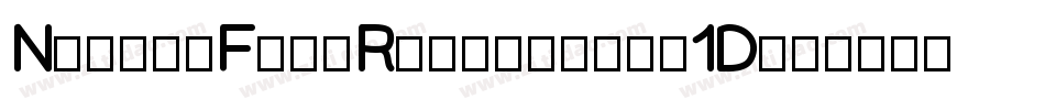NexzieFontRegular-z41D字体转换