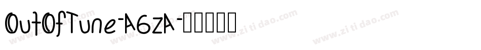 OutOfTune-A6zA字体转换