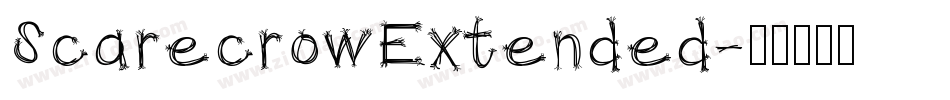 ScarecrowExtended字体转换