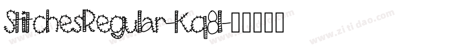 StitchesRegular-Kq8l字体转换