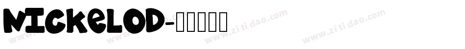 NICKELOD字体转换