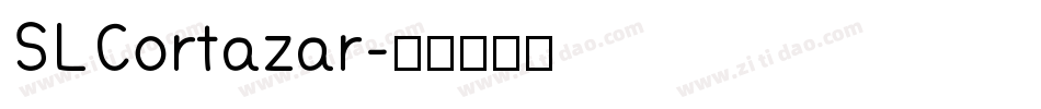 SLCortazar字体转换