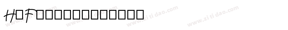 HyFbonbon字体转换