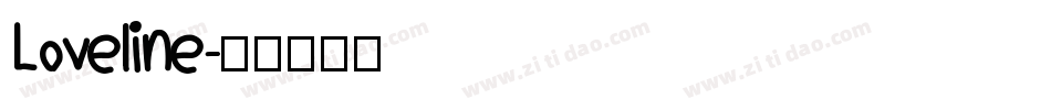 Loveline字体转换