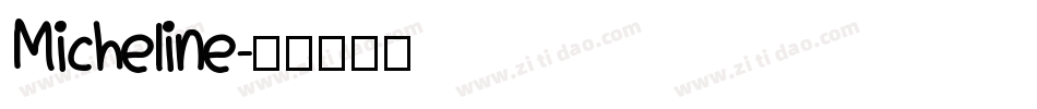 Micheline字体转换