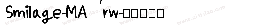 Smilage-MArw字体转换