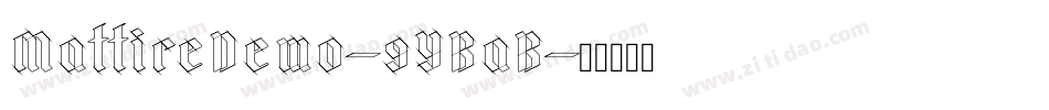 MattireDemo-9YBaB字体转换