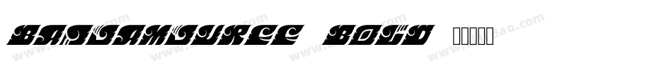 BaiJamjuree-Bold字体转换