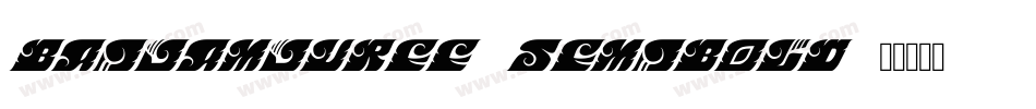 BaiJamjuree-SemiBold字体转换