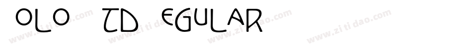 KoloLPStd-Regular字体转换
