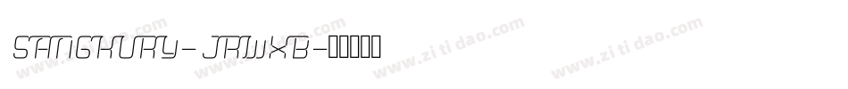 Sangkury-JRWXB字体转换