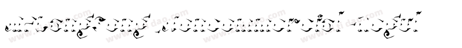 MFLangSong_Noncommercial-Regular字体转换