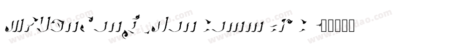 MFYanSong_Noncommerc字体转换