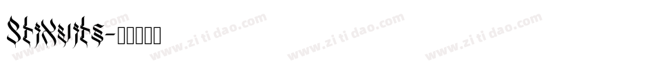 StiXuits字体转换
