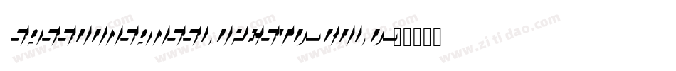 SassoonSansSlopeStd-Bold字体转换