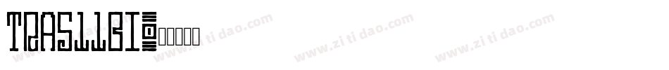 TRA511BI字体转换