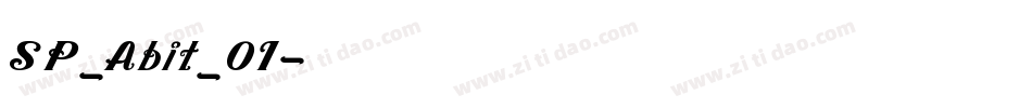 SP_Abit_01字体转换