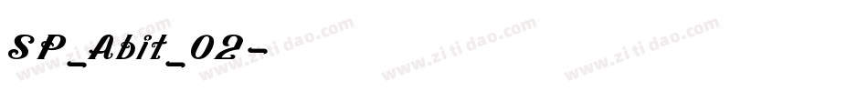 SP_Abit_02字体转换