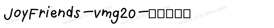 JoyFriends-vmg2O字体转换