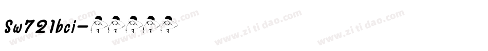 Sw721bci字体转换