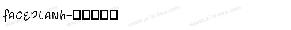 FACEPLANh字体转换