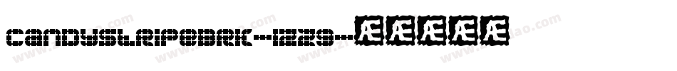 CandyStripeBrk-1Zzg字体转换