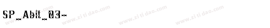 SP_Abit_03字体转换
