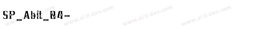 SP_Abit_04字体转换
