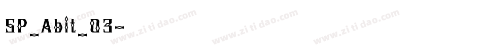 SP_Abit_03字体转换