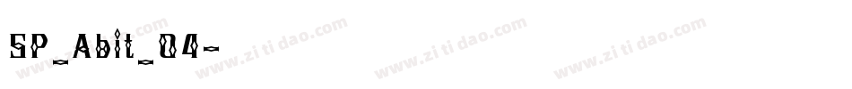 SP_Abit_04字体转换