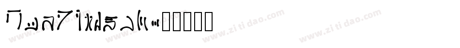 NeuAltisch字体转换