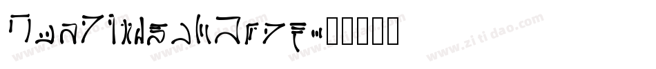NeuAltischGray字体转换