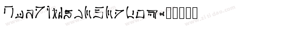 NeuAltischShadow字体转换