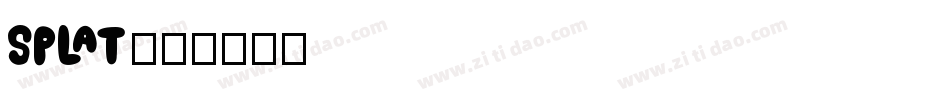 SPLAT字体转换