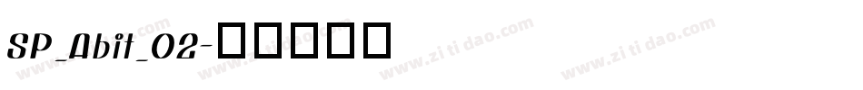 SP_Abit_02字体转换
